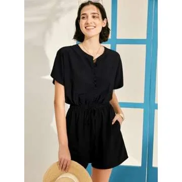 MIHOLL Summer Romper for Women - Stylish and Comfortable