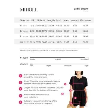 MIHOLL Summer Romper for Women - Stylish and Comfortable