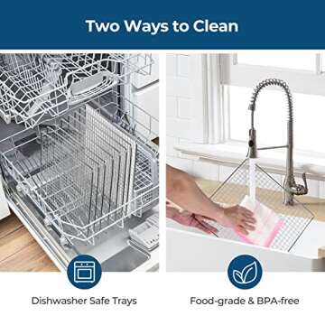 OSTBA Food Dehydrator Machine, 9 Stainless Steel Trays Dehydrators for Food and Jerky, Herbs, Veggies, Fruits, Adjustable Temperature and 48H Timer, Overheat Protection, 1000W, Recipe Book Included