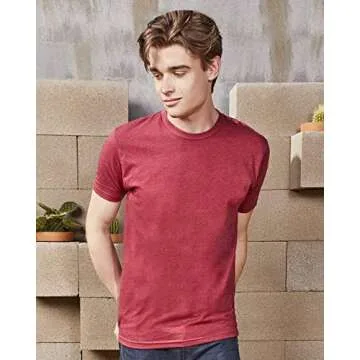 Next Level Mens Premium Fitted CVC Crew Tee (N6210) Ice Blue l