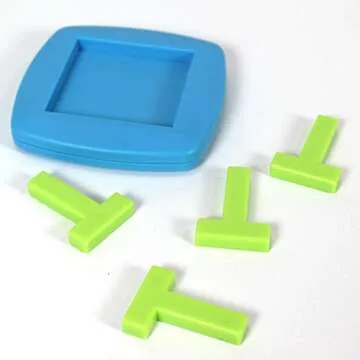 ThinkFun Pocket Brainteasers 4-T Puzzle STEM Toy and Logic Game for Boys and Girls Age 8 and Up - A Tiny brainteaser That’s Lots of Fun!