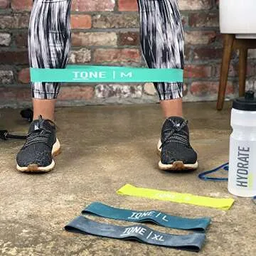 Gearrific All-in-One Exercise Ball & Resistance Bands Set