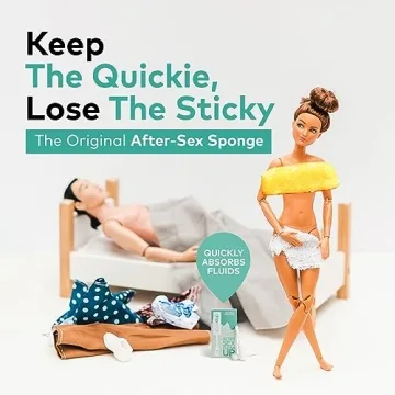 DripStick Post Coitus Sponge for Effortless Clean-Up