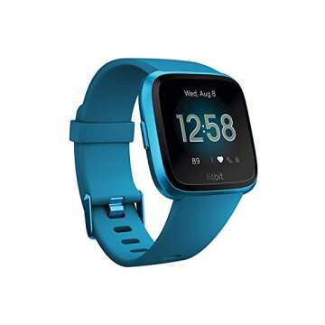 Fitbit Versa Lite Edition Smart Watch, One Size (S and L Bands Included)