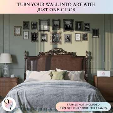 97 Decor 16 Pcs Witchy Wall Art Prints - Witch Pictures Wall Decor, Vintage Gothic Decor For Bedroom...