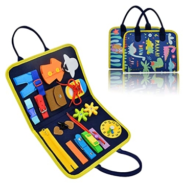 Busy Board Montessori Toy for 1-4 Year Olds - VARANO