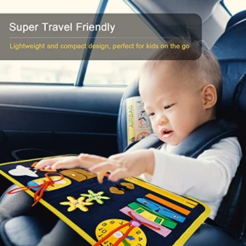 Busy Board Montessori Toy for 1-4 Year Olds - VARANO