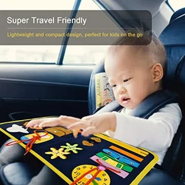 Busy Board Montessori Toy for 1-4 Year Olds - VARANO