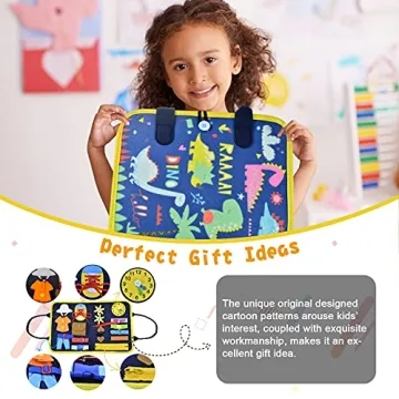 Busy Board Montessori Toy for 1-4 Year Olds - VARANO