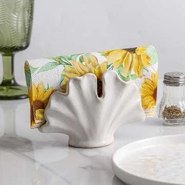 Uiddo Ceramic Sponge Holder for Elegant Kitchen Decor