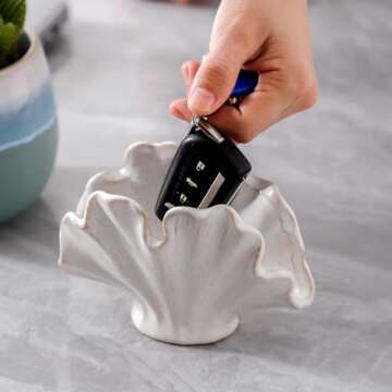 Uiddo Ceramic Sponge Holder for Elegant Kitchen Decor