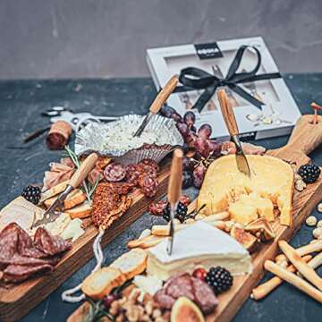 Premium BOSKA Mini Cheese Knives - Oslo Set for All Cheese Types - Perfectly Designed for Chefs and ...