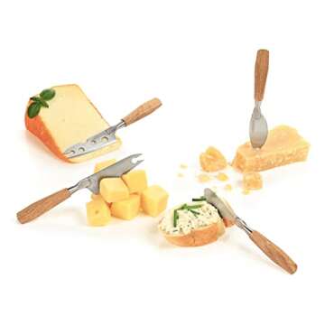 BOSKA Mini Cheese Knives - Versatile Cheese Slicer Set