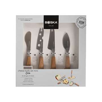 BOSKA Mini Cheese Knives - Versatile Cheese Slicer Set
