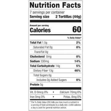 La Banderita Carb Counter Tortillas - Zero Net Carbs