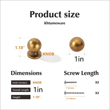 Upgrade Your Home with Vintage Brass Cabinet Knobs