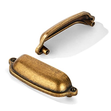 Upgrade Your Home with Vintage Brass Cabinet Knobs