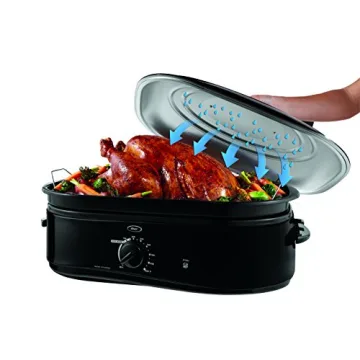 Oster 18-Quart Roaster Oven Self-Basting Lid Black