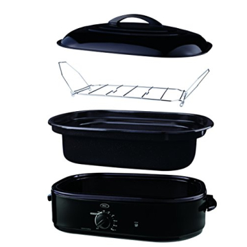 Oster 18-Quart Roaster Oven Self-Basting Lid Black