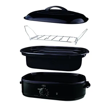 Oster 18-Quart Roaster Oven Self-Basting Lid Black