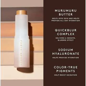 Fenty Beauty by Rihanna Eaze Drop Stick Blur + Smooth Tint Stick Foundation - Color 5