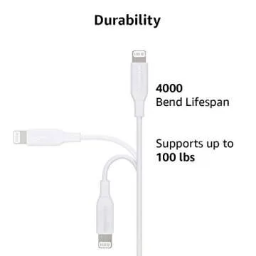 Amazon Basics USB-A to Lightning Charger Cable 6ft