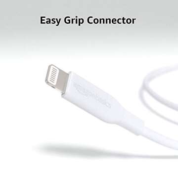 Amazon Basics USB-A to Lightning Charger Cable 6ft