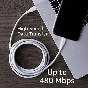 Amazon Basics USB-A to Lightning Charger Cable 6ft