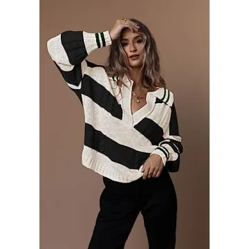 Chic Women's Oversized Pullover Sweater for Fall Weather