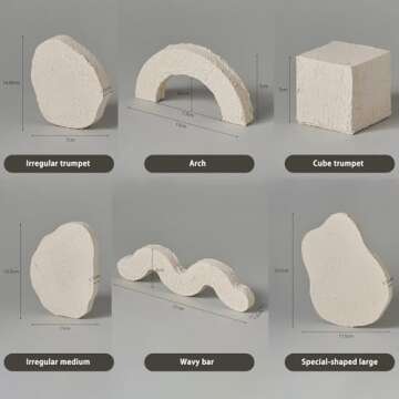 6PCS Premium Geometric Cube Props for Stunning Product Photography