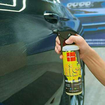 MaxShine Mist Enhance & Protect (16oz) - Achieve Superb Shine & Long-Lasting Protection, Enhances Gloss & Depth, UV Protection, Minimizes Scratches & Water Spots - Ideal for Car Detailing