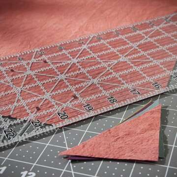 Fiskars 6" x 24" Sewing Ruler for Quilting and Crafting