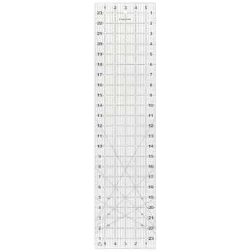 Fiskars 6" x 24" Sewing Ruler for Quilting and Crafting