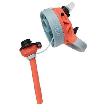 Contigo Kids Straw Water Bottle with AUTOSPOUT Lid, 14oz, Mermaids