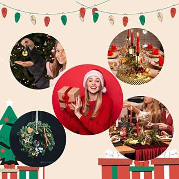 GOOTRADES Set of 24 Mini Shatterproof Christmas Balls Tree Ornaments Party Decoration, 3cm/1.1'' (Gold)