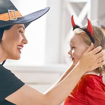 DawnHope Devil Horns Angel Halo Headband Cosplay Accessory