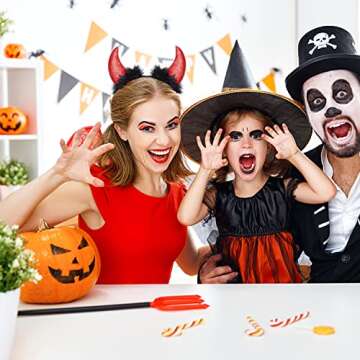 DawnHope Devil Horns Angel Halo Headband Cosplay Accessory