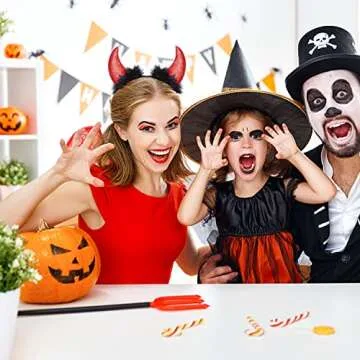 DawnHope Devil Horns Angel Halo Headband Cosplay Accessory