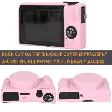 Stylish AEXUTDA G7X Mark III Silicone Case for Protection