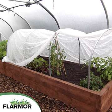 FLARMOR Floating Row Cover 10x50ft - Essential Plant Protection