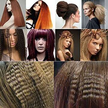 MBHAIR Ceramic Crimper Iron for Voluminous Hair Styling