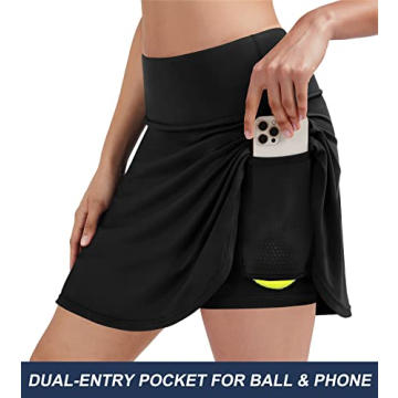 Ewedoos Women Tennis Skirt – Comfy, Stylish Sports Skort