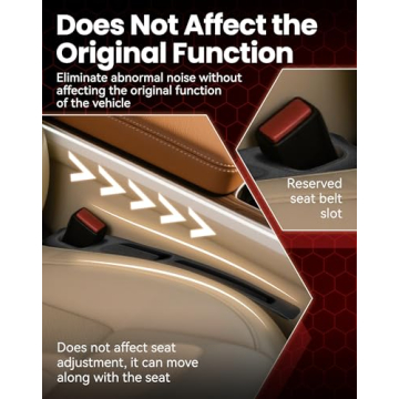 LONVEAR Coozyland Seat Gap Organizer for Cars and SUVs