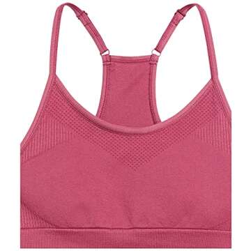Women's Seamless Longline Adjustable Yoga Bralette Sports Bra