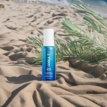 COOLA Organic SPF 50 Face Mist Vegan Gluten-Free Sunscreen