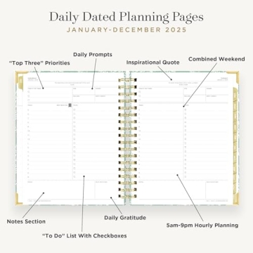 Day Designer 2025 Daily Planner - Stylish and Functional