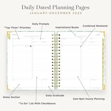 Day Designer 2025 Daily Planner - Stylish and Functional