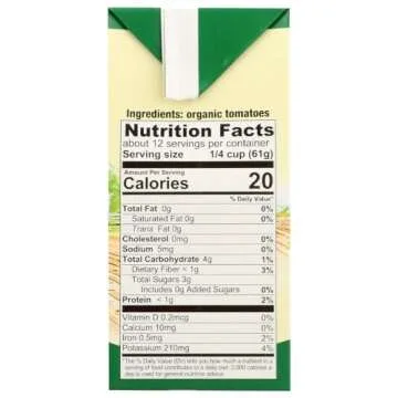 Pomi Organic Strained Tomatoes - Non-GMO Sauce (Pack of 4)