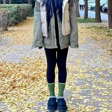 INPAKSA Women's Slippers Platform Mini Boots Short Ankle Boot Fur Fleece Lined Sneakers House slippers Anti-Slip Boot For Outdoor