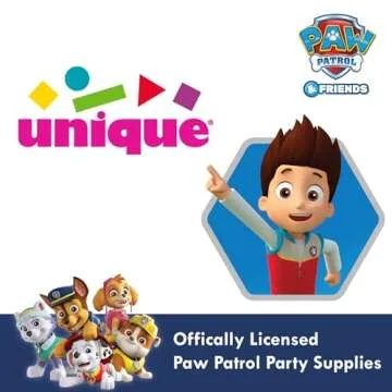 Paw Patrol Birthday Party Supplies Bundle with Paw Patrol Plates and Paw Patrol Napkins - Serves 16 Guests